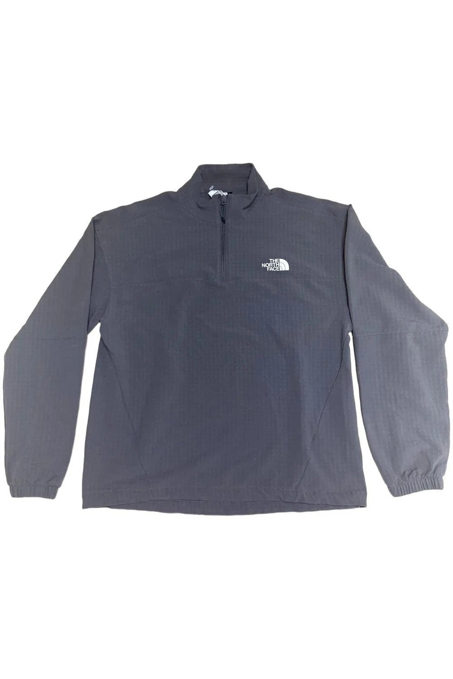 The North Face Men's Tekware Grid Fleece 1/4 Zip Jacket Gray